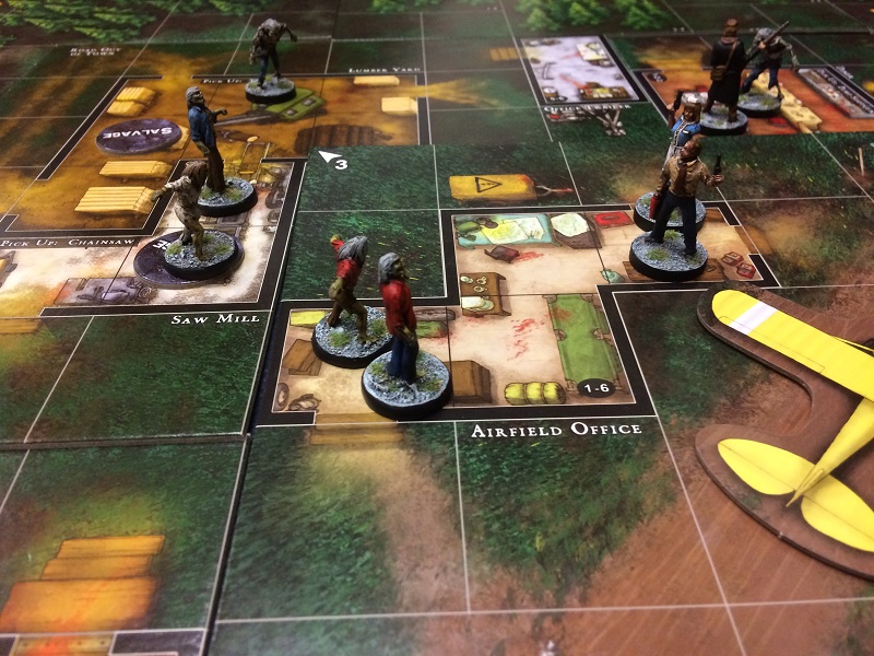 Last Night of Earth salvage mission the zombies start to attack the plane