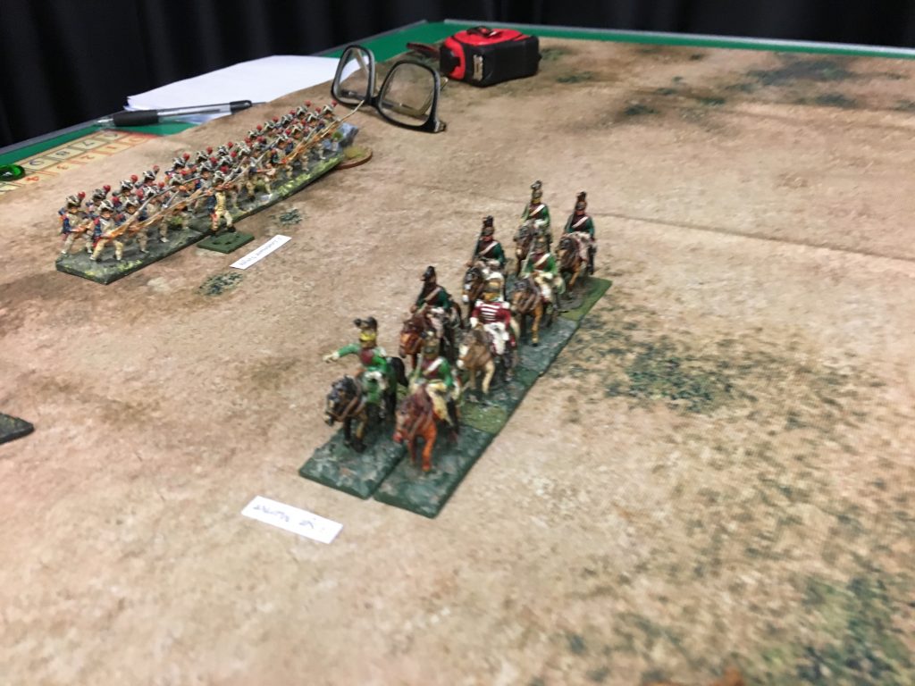 Sharp Practice Game - French Dragoons parade up the French lines
